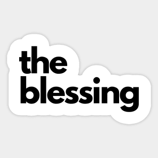 the blessing Sticker